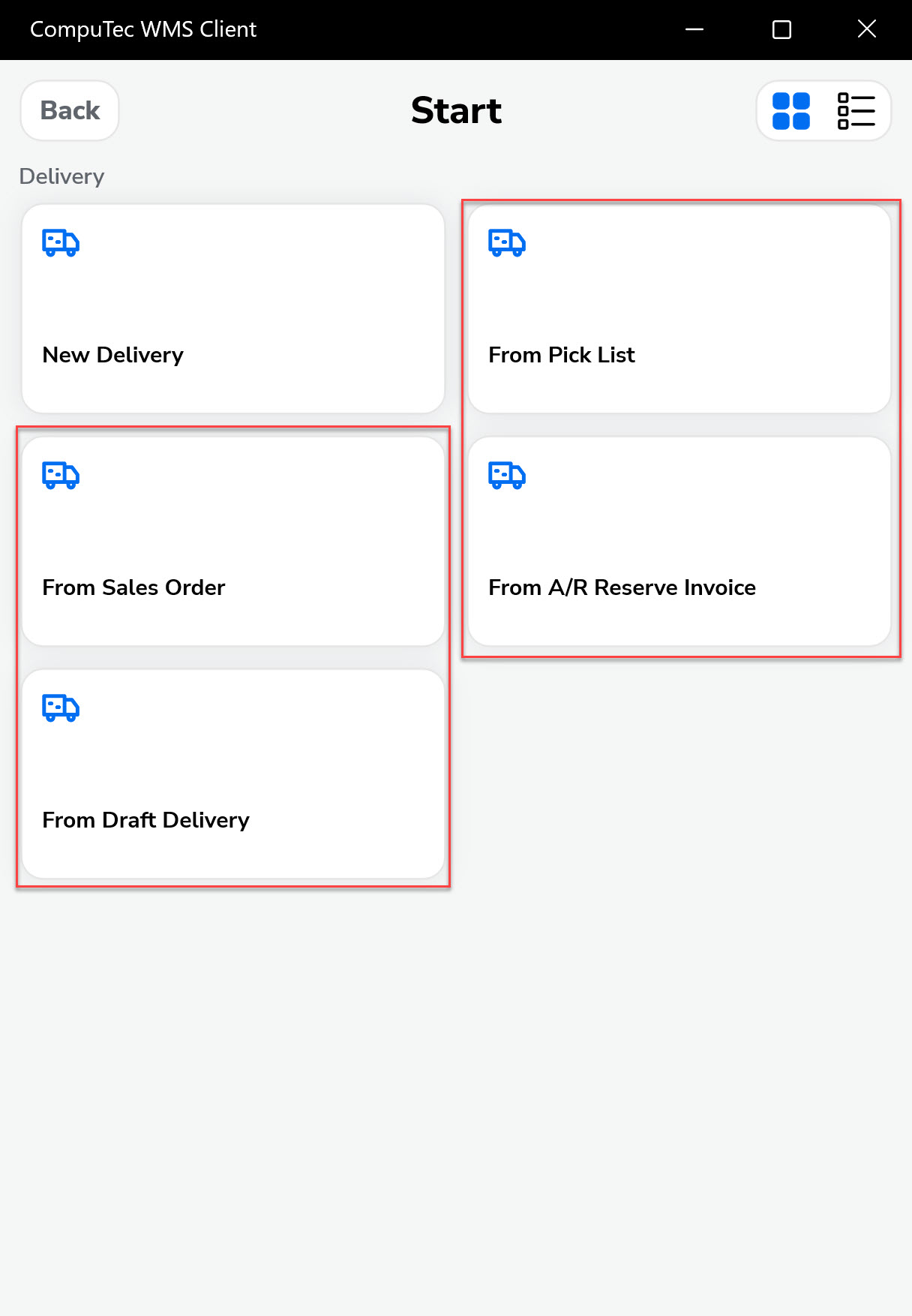 Add Delivery