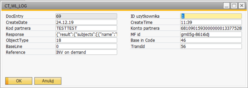 Checking Form