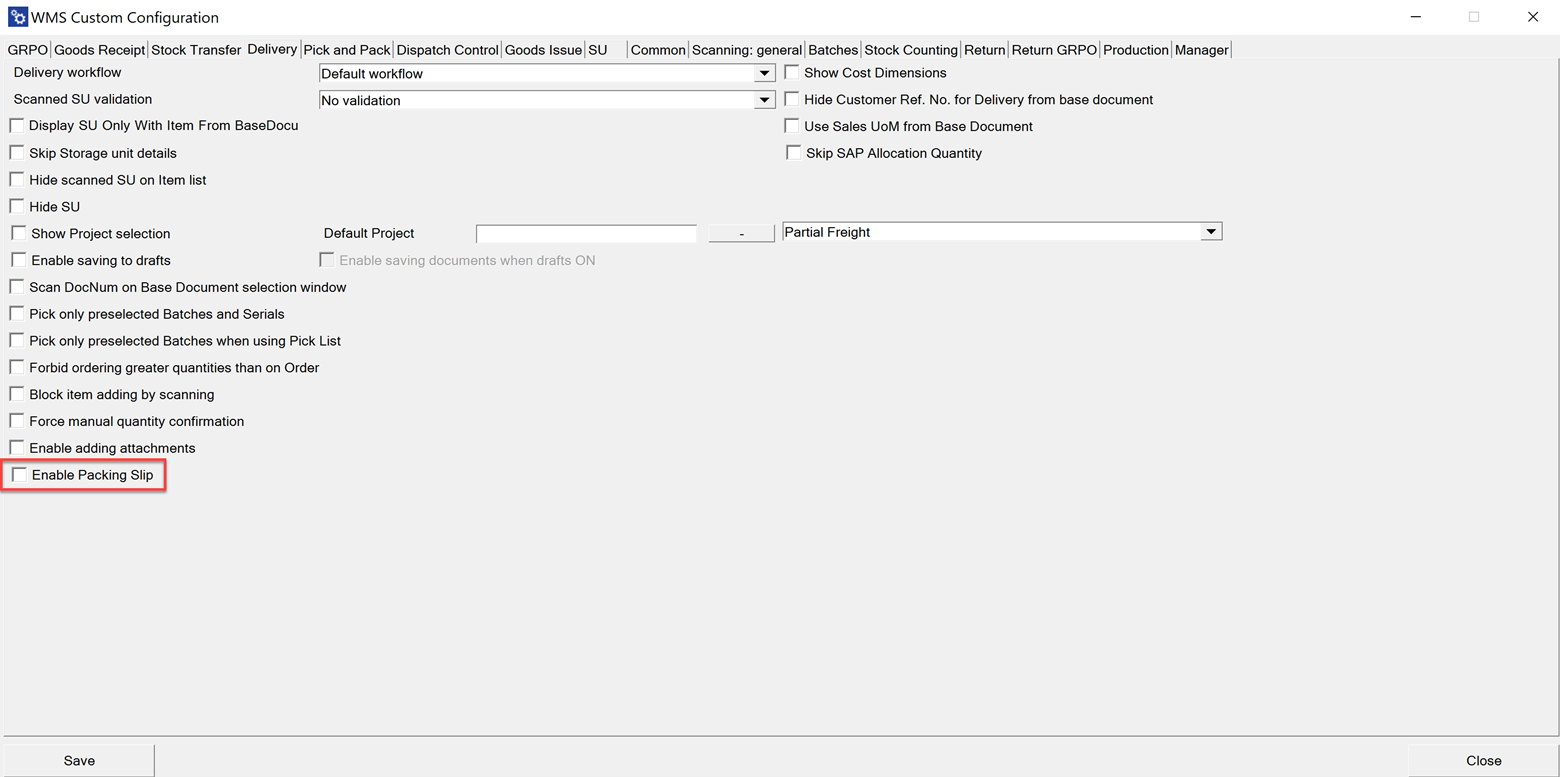 Custom Config