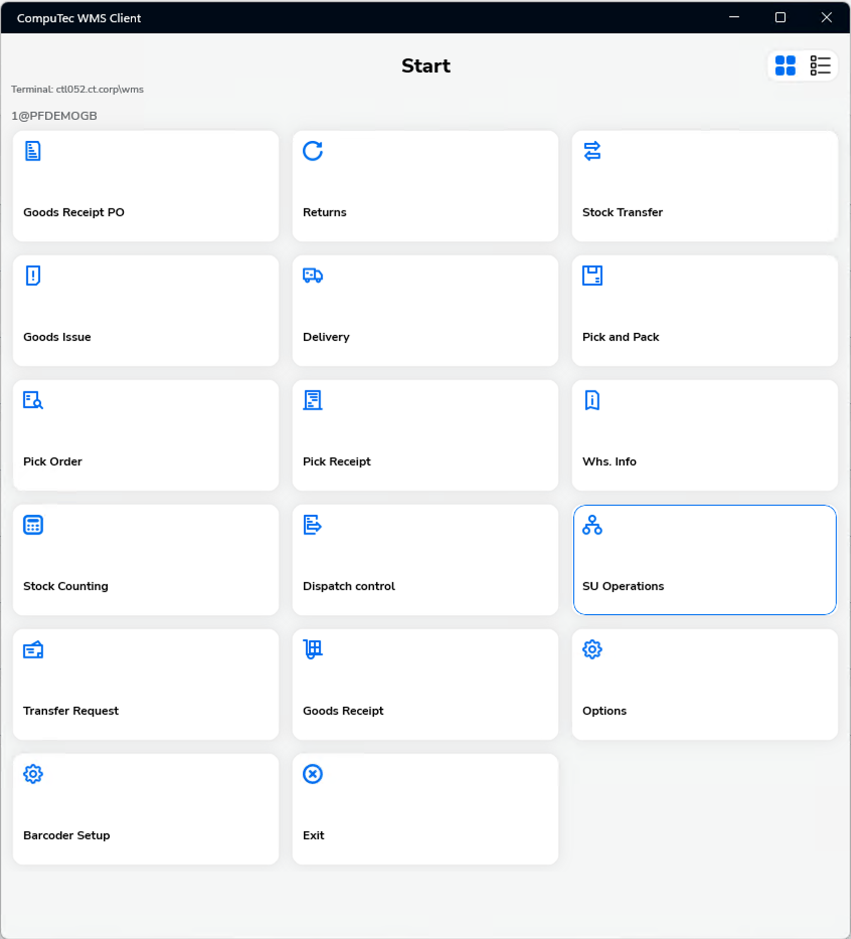 Open WMS Client