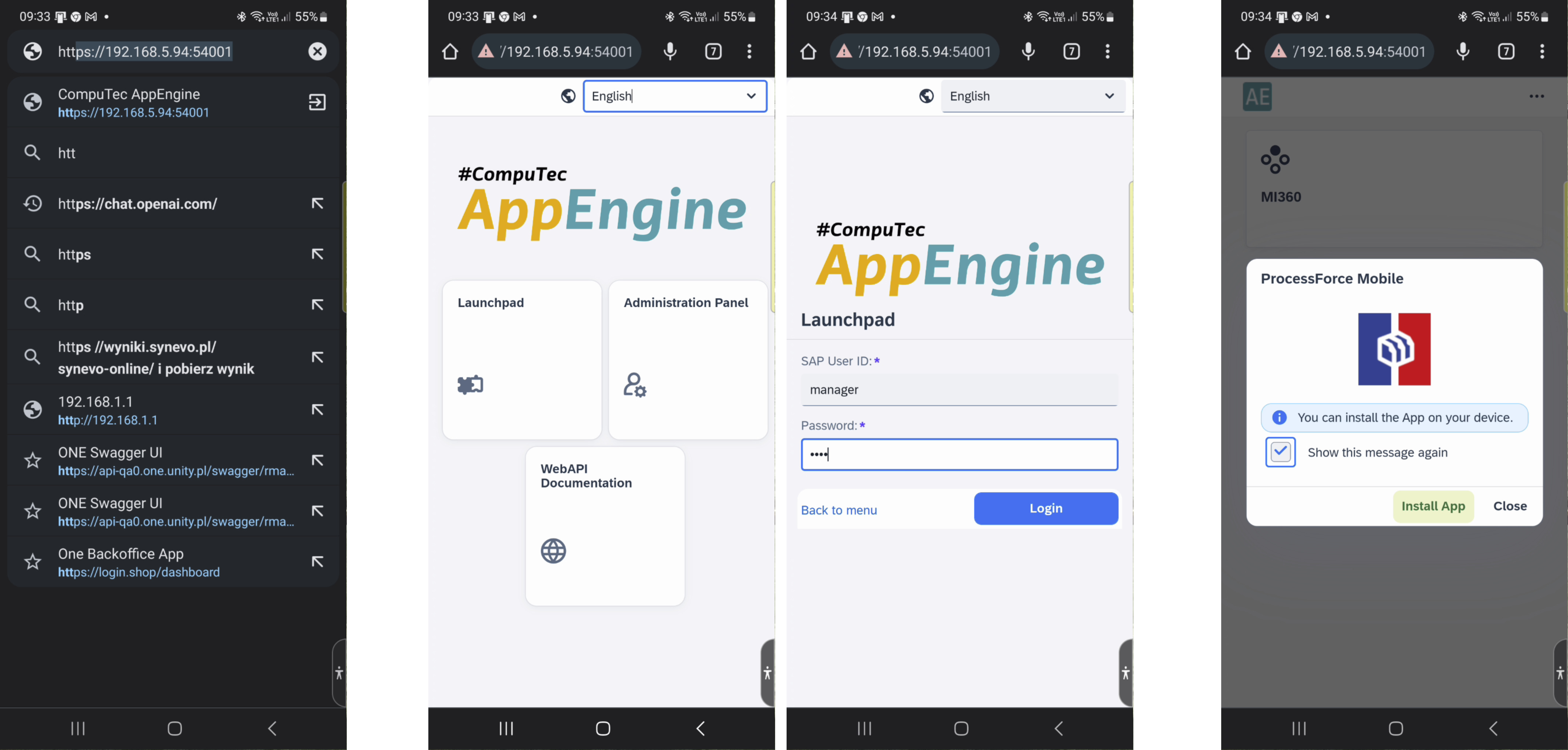Mobile App